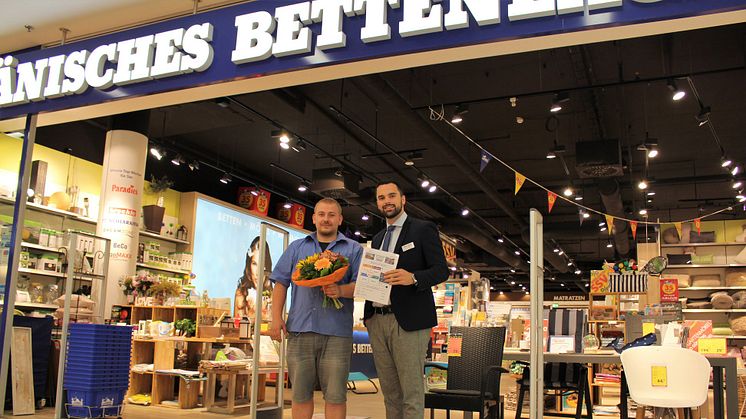 DÄNISCHES BETTENLAGER Shop des Monats in den Düsseldorf Arcaden