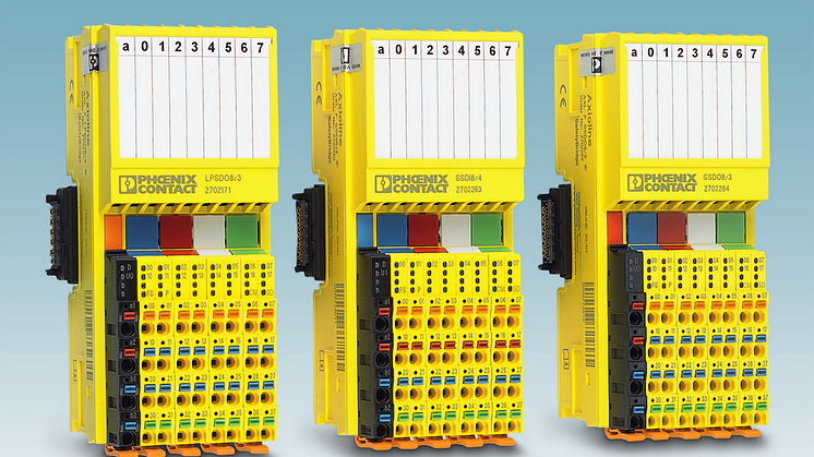  I/O-systemet Axioline F fra Phoenix Contact