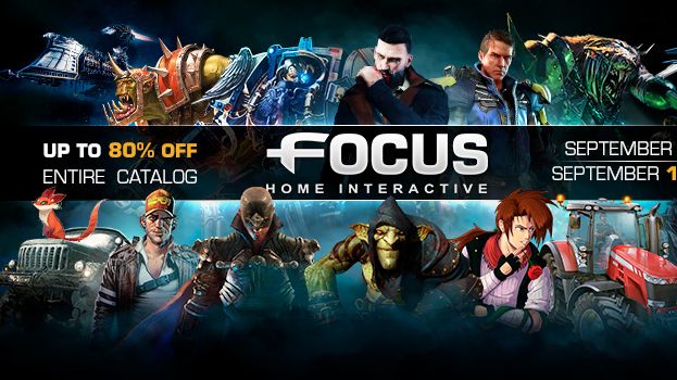 [Focus Publisher Weekend] Steam flies Focus' flag for 5 days 
