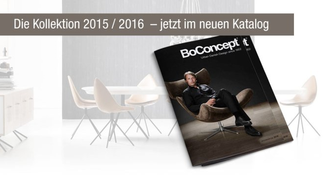 BoConcept NRW: Fall in love 2016 – der neue Katalog ist da!