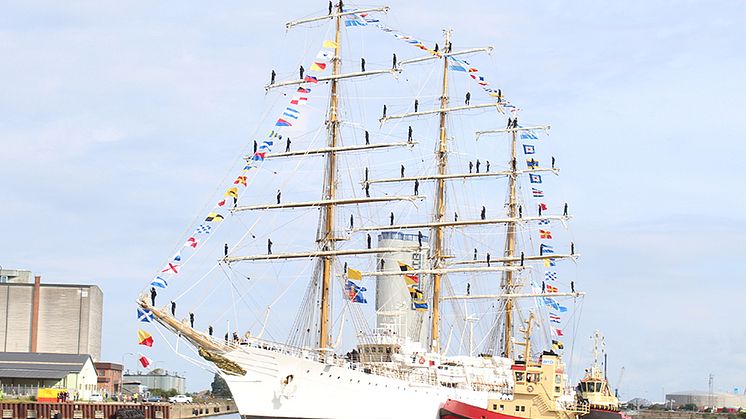 Argentinian full-rigged ship in Malmö