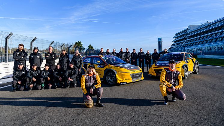 Niclas Grönholm säkrade bronset i rallycross-VM för CE Dealer Team på Nürburgring