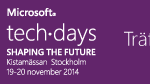 Träffa Sigma på TechDays 2014