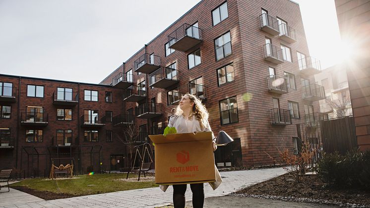 Lisa Norrström är en av de unga som flyttat in en HSB Dela-lägenhet i Göteborg. Nu kommer konceptet till Skåne.
