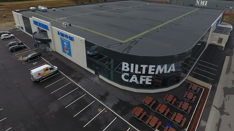 Gigantiskt varuhus öppnar på Bryne, Norge