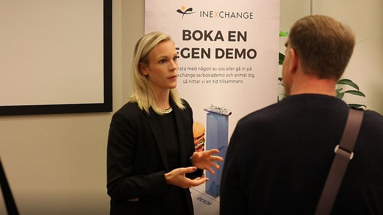 Sabina Johansen, key account manager, InExchange.