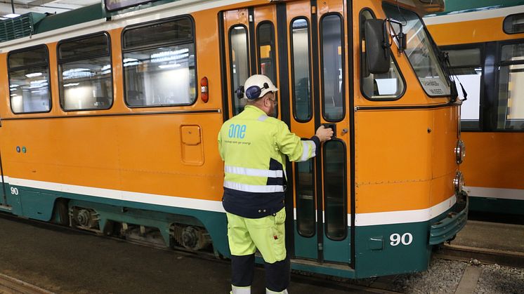 ONE Nordic får spårvagnar att rulla i Norrköping