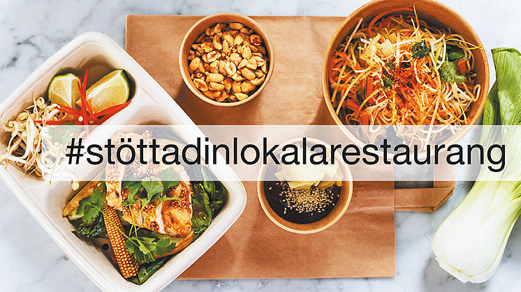 Ny kampanj för att stötta Sveriges restauranger