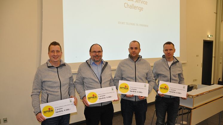 Vinderne af SKODA Service Challenge 2016