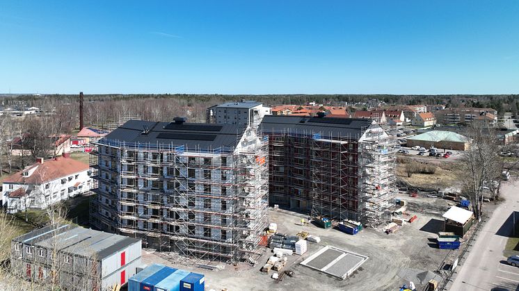På Rögrindsvägen i Karlstad bygger vi 138 hyreslägenheter