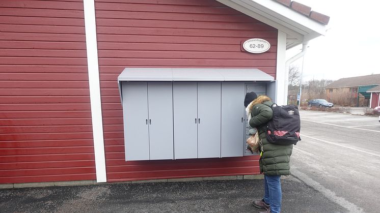 Väderboxar (säkerhetsdörrar från Boxicon) för postboxar och fastighetsboxar