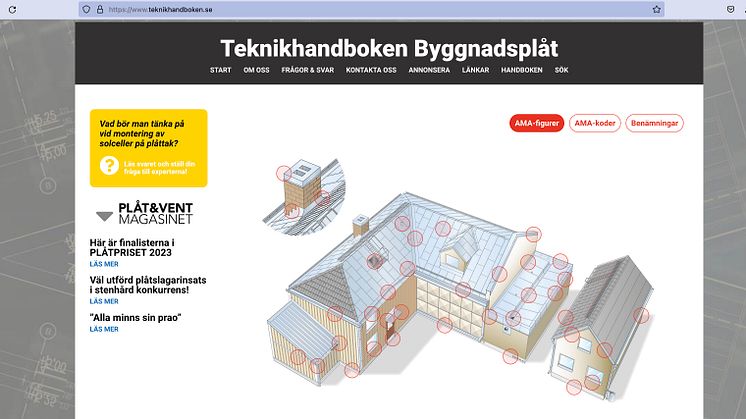 Teknikhandboken.se, som ägs och drivs av Plåt & Ventföretagen, har nyligen lanserats i en mer modern och lättillgänglig form.