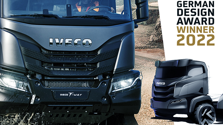 IVECO T-WAY får prestigefyllda German Design Award