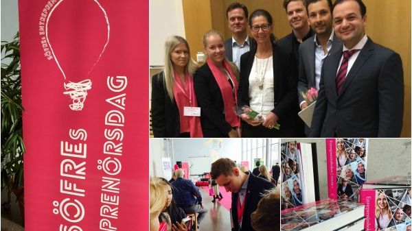 Founders Alliance entreprenörer berättade om sin brinnande passion för entreprenörskapet på SÖFREs Entreprenörsdag