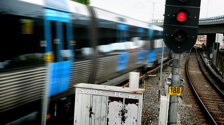 Avstängningar i SL-trafiken ger ökad risk för trängsel 