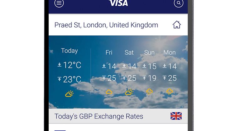 Neuer mobiler Reisebegleiter: Visa launcht Travel Tools App
