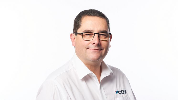 High res image - Cox Powertrain - Mark Palethorpe, CFO of Cox Powertrain 