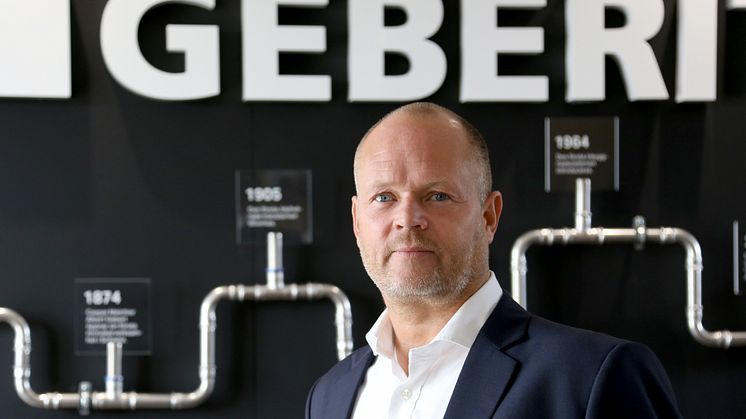 Peter Helgesson VD för Geberit Production AB