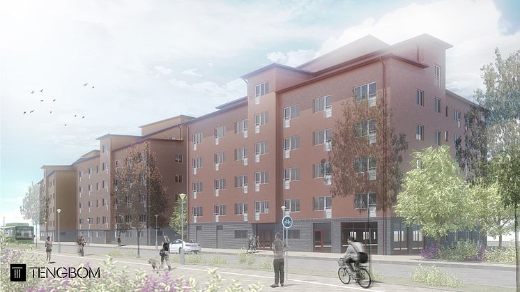 Lindbäcks tecknar avtal för bygg av 402 studentbostäder i Uppsala