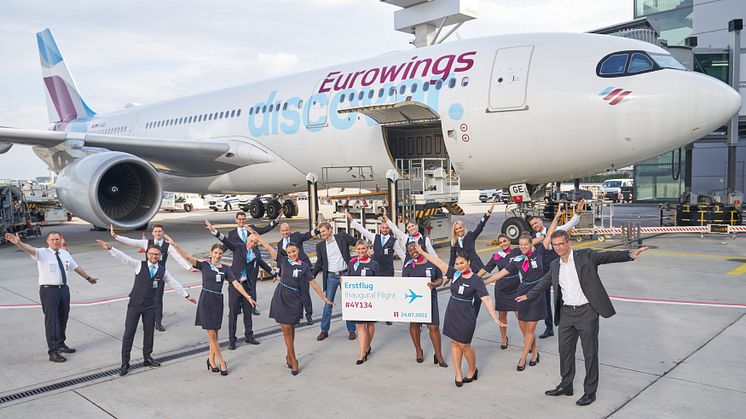 Discover Airlines Erstflug am 24. Juli 2021