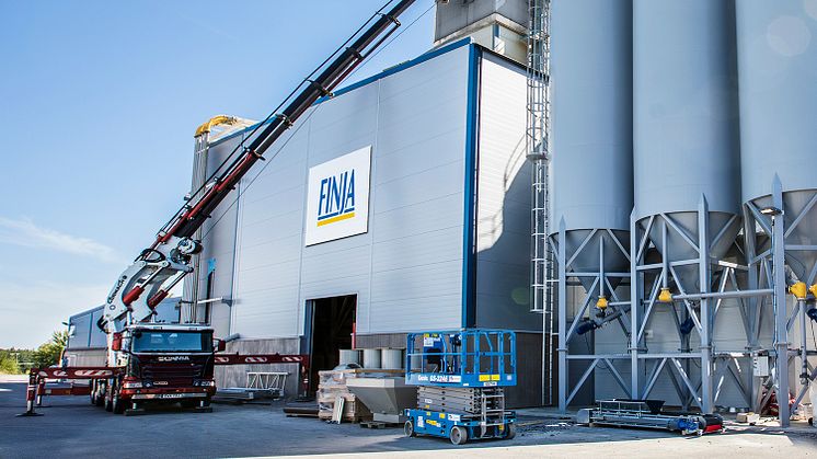 Finja Betong först i Norden med banbrytande skifte för torrbruksprodukter