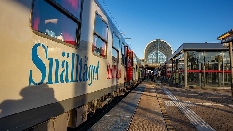 Nattåget mot Österrike i Höje Taastrup.