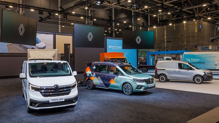 Renaults eltransportbilar på Hannover Motorshow