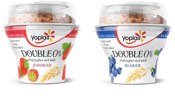 Müsliyoghurt med færre kalorier - nyhet fra Yoplait 