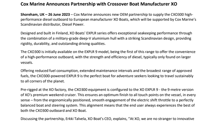Cox Marine Announces Partnership with XO_June_FINAL.approved.pdf