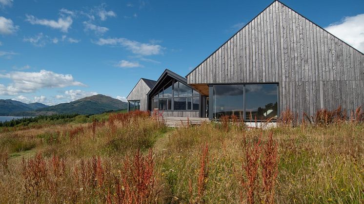 Foto: Tracey Bloxham/ Inside story photography. Cove Park i Skottland är ett internationellt residens som ligger på landet, en timme utanför Glasgow, på en vacker plats med utsikt över Loch Long på Skottlands västkust.