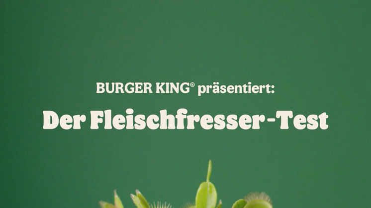 Eindrucksvolles Experiment - BURGER KING® zeigt Plant-based Nuggets im knallharten Geschmackstest