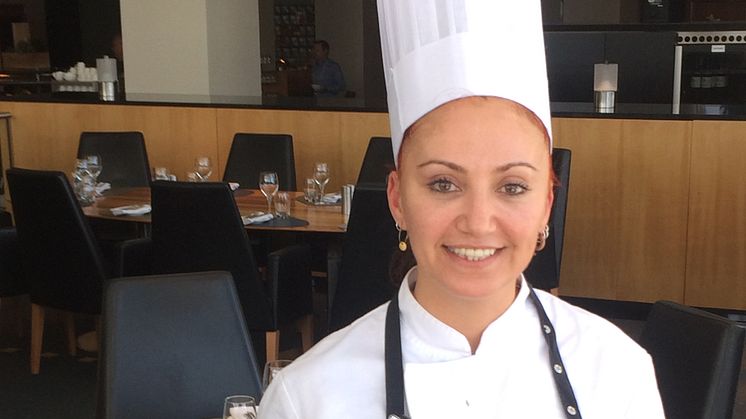 Emine Elmali fra Clarion Hotel Copenhagen Airport er stolt vinner av Nordic Choice Masterchef
