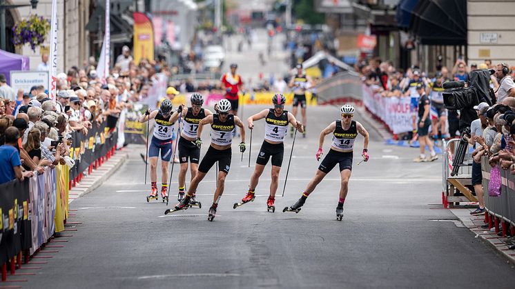 Ny sommar-tour på rullskidor med tävlingar i Umeå, Trollhättan och Falun. Foto: Bildbyrån