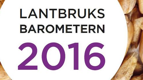 Lantbruksbarometern 2016: Yngre lantbrukare har störst framtidstro