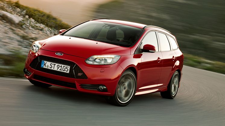 Ford Focus ST, stasjonsvogn kommer i salg sommeren 2012