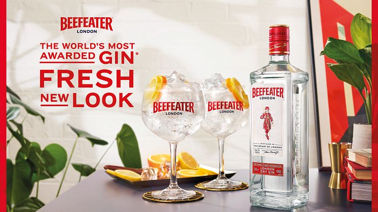 The World's Most Awarded Gin Fresh New Look
