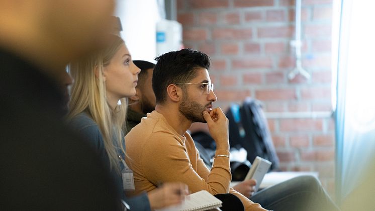 Ett 40-tal personer kom för att diskutera och ta del av andra företags erfarenheter och forskares studier.