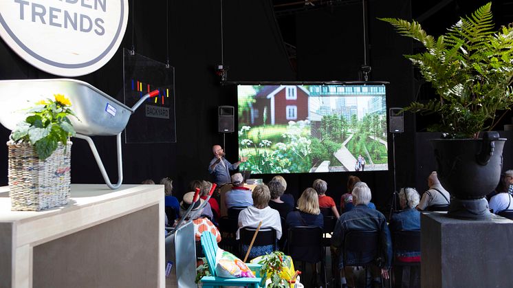 Elmia Garden ordnar utställning och föredrag på Lisebergs trädgårdsdagar