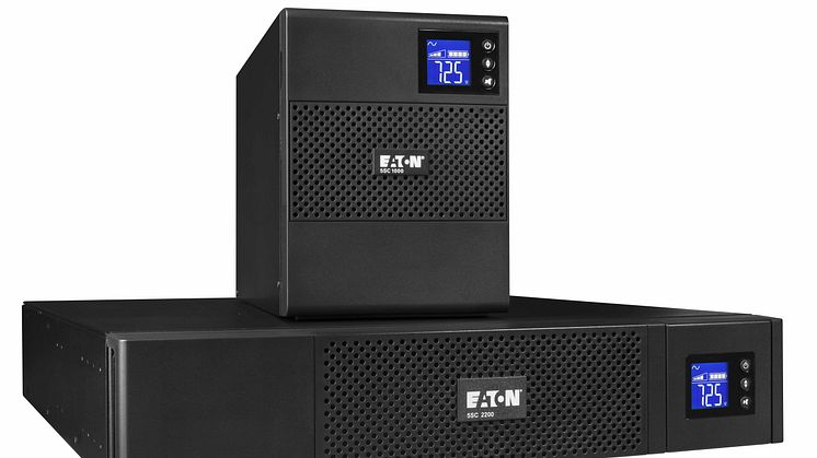 Nya rackmodeller ökar flexibiliteten hos sortimentet av Eaton 5SC UPS 