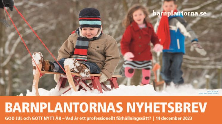 BARNPLANTORNAS JUL-NYHETSBREV