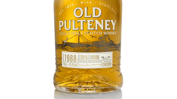 Old Pulteney 1988 Swedish Exclusive bottle