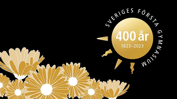 Rudbeckianska gymnasiet fyller 400 år. Det firas med kunglig närvaro, jubileum och nu snart även en ny bakelse.