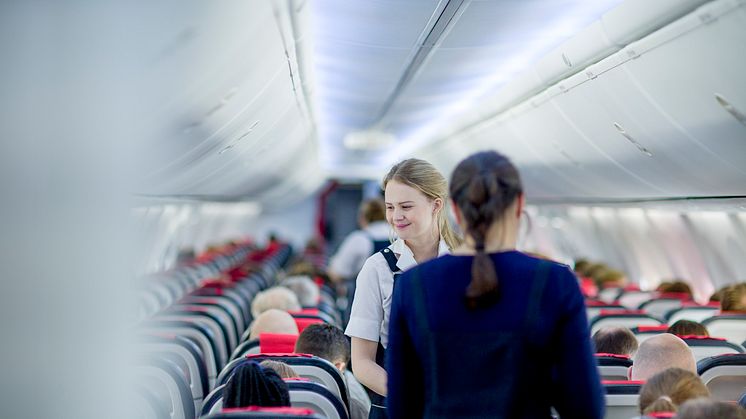 Norwegian cabin crew. Foto: Bo Mathiesen