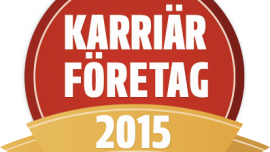 Karriärföretag 2015!