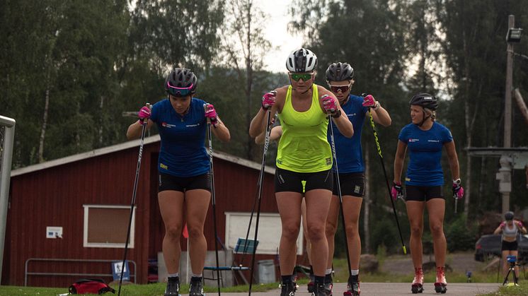 Från ett träningspass i Torsby tidigare i sommar. På torsdag blir det att tävla igen. Foto: Lukas Johansson/SSF