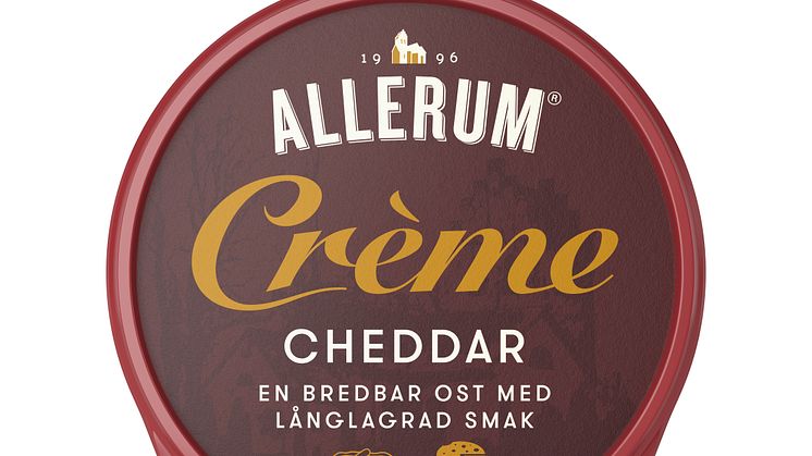 Allerum Creme Cheddar - En bredbar ost med långlagrad smak