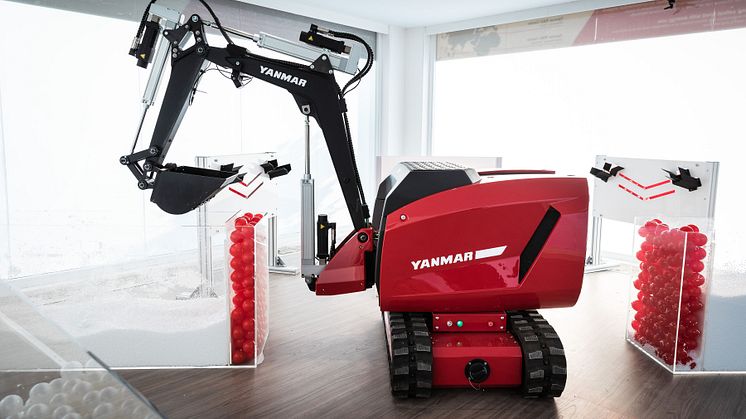 Yanmar's eFuzion concept unveiled at bauma2019