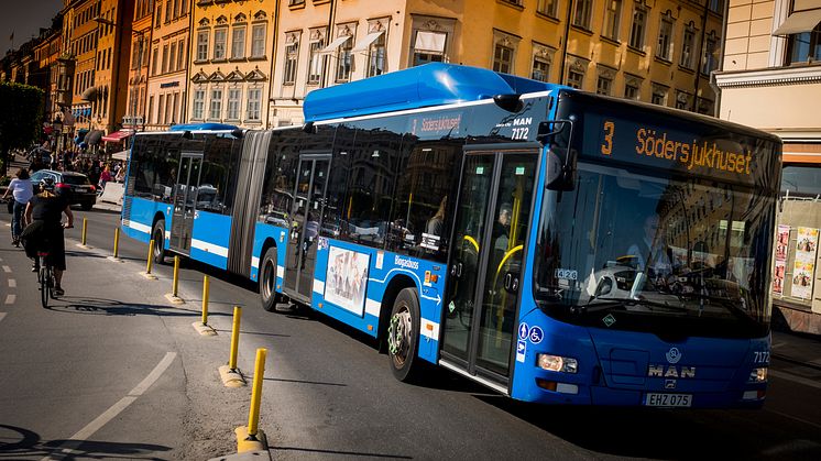 Evenemang påverkar innerstadsbussar på lördag