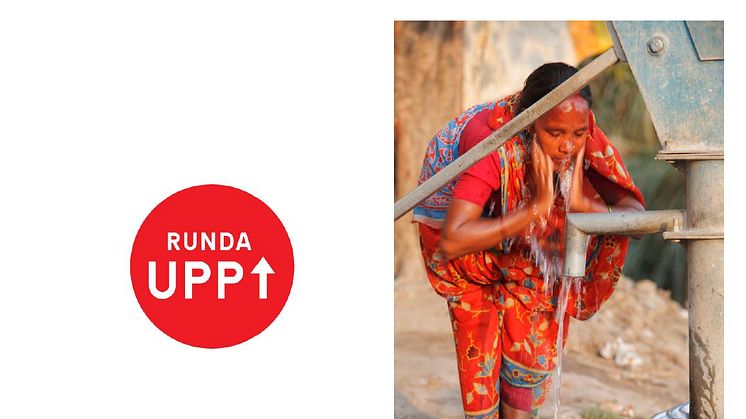 INDISKAs kunder Rundar Upp för människors rätt till rent vatten, sanitet och hygien