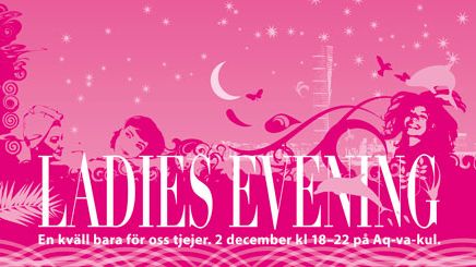 Ladies evening på Aq-va-kul 2 december